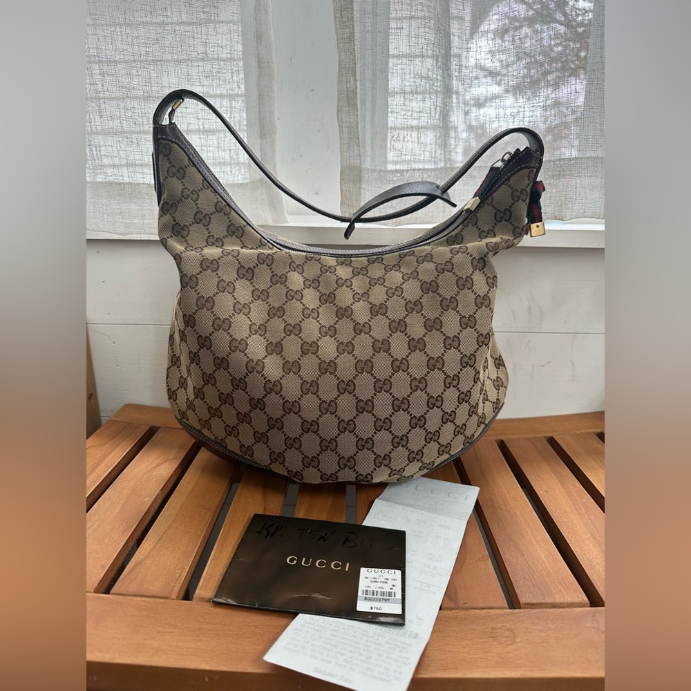 Gucci Monogram Hobo